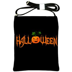 Halloween Shoulder Sling Bags by Valentinaart