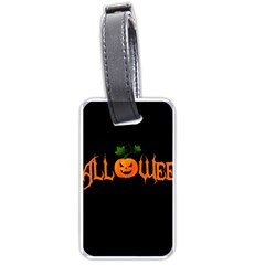 Halloween Luggage Tags (one Side)  by Valentinaart