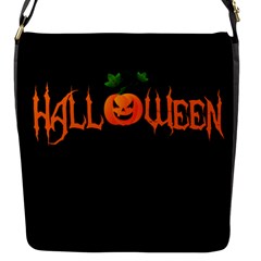 Halloween Flap Messenger Bag (s) by Valentinaart