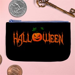 Halloween Large Coin Purse by Valentinaart