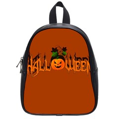 Halloween School Bag (small) by Valentinaart