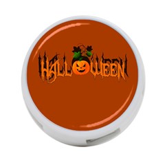 Halloween 4-port Usb Hub (one Side) by Valentinaart