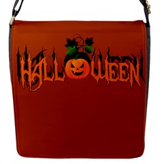 Halloween Flap Messenger Bag (s) by Valentinaart