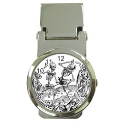 Skeletons - Halloween Money Clip Watches