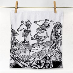 Skeletons - Halloween Face Towel