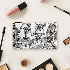 Skeletons - Halloween Cosmetic Bag (Small) 