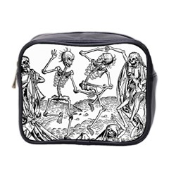 Skeletons - Halloween Mini Toiletries Bag 2-Side