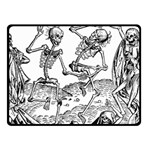 Skeletons - Halloween Fleece Blanket (Small) 50 x40  Blanket Front