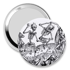 Skeletons - Halloween 3  Handbag Mirrors