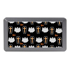 Ghost And Chest Halloween Pattern Memory Card Reader (mini) by Valentinaart