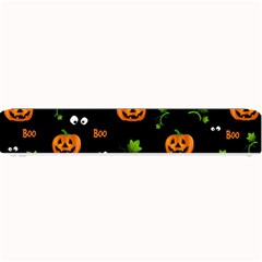 Pumpkins - Halloween Pattern Small Bar Mats by Valentinaart