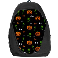 Pumpkins - Halloween Pattern Backpack Bag by Valentinaart