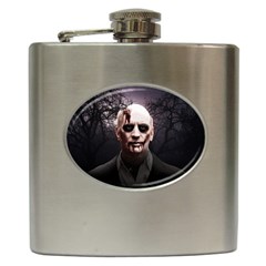 Zombie Hip Flask (6 Oz) by Valentinaart