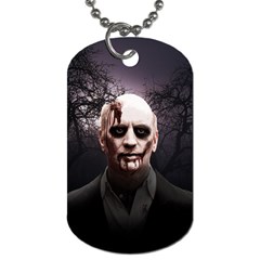 Zombie Dog Tag (two Sides) by Valentinaart