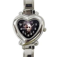 Zombie Heart Italian Charm Watch by Valentinaart