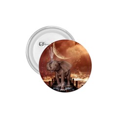 Cute Baby Elephant On A Jetty 1 75  Buttons by FantasyWorld7