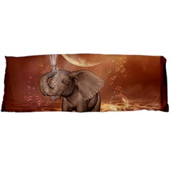 Cute Baby Elephant On A Jetty Body Pillow Case Dakimakura (two Sides) by FantasyWorld7