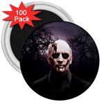 Zombie 3  Magnets (100 pack) Front