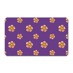 Ditsy Floral Pattern Design Magnet (rectangular) by dflcprints