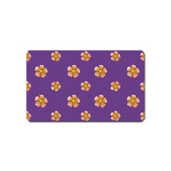 Ditsy Floral Pattern Design Magnet (name Card) by dflcprints