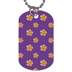 Ditsy Floral Pattern Design Dog Tag (one Side) by dflcprints