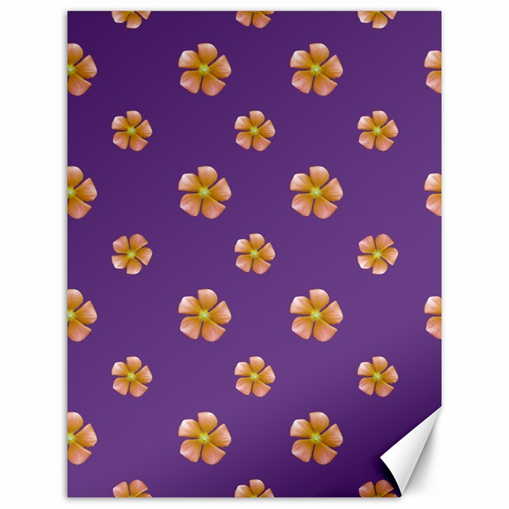 Ditsy Floral Pattern Design Canvas 12  x 16  