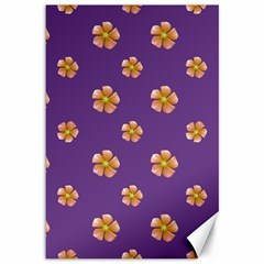 Ditsy Floral Pattern Design Canvas 12  X 18   by dflcprints