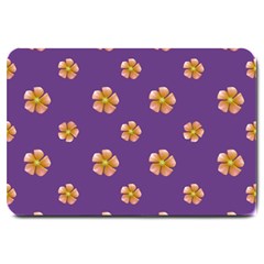 Ditsy Floral Pattern Design Large Doormat  by dflcprints