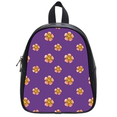 Ditsy Floral Pattern Design School Bag (small) by dflcprints