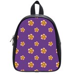 Ditsy Floral Pattern Design School Bag (Small) Front