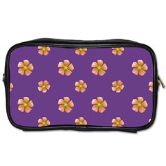 Ditsy Floral Pattern Design Toiletries Bags by dflcprints