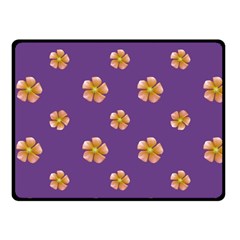 Ditsy Floral Pattern Design Fleece Blanket (small) by dflcprints