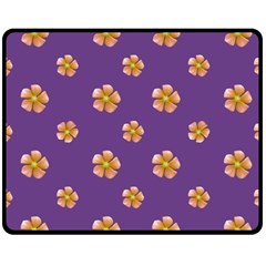 Ditsy Floral Pattern Design Double Sided Fleece Blanket (medium)  by dflcprints