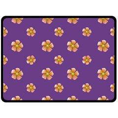 Ditsy Floral Pattern Design Double Sided Fleece Blanket (large)  by dflcprints