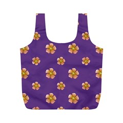 Ditsy Floral Pattern Design Full Print Recycle Bags (m)  by dflcprints