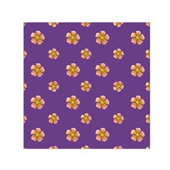 Ditsy Floral Pattern Design Small Satin Scarf (square) by dflcprints