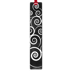 Abstract Spiral Christmas Tree Large Book Marks by Mariart