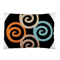 Abroad Spines Circle Pillow Case by Mariart