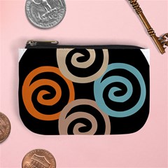 Abroad Spines Circle Mini Coin Purses by Mariart