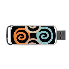 Abroad Spines Circle Portable Usb Flash (one Side) by Mariart