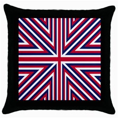 Alternatively Mega British America Throw Pillow Case (black) by Mariart