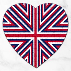 Alternatively Mega British America Jigsaw Puzzle (heart) by Mariart