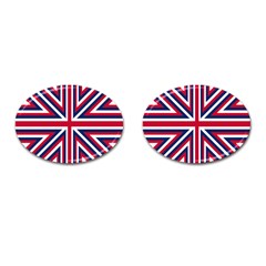 Alternatively Mega British America Cufflinks (oval) by Mariart