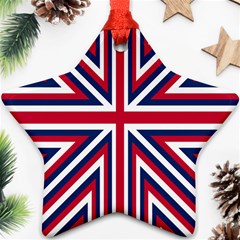 Alternatively Mega British America Star Ornament (two Sides) by Mariart