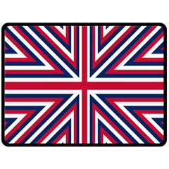 Alternatively Mega British America Double Sided Fleece Blanket (large)  by Mariart