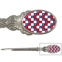 American Flag Star White Red Blue Letter Openers