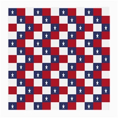 American Flag Star White Red Blue Medium Glasses Cloth (2-side)