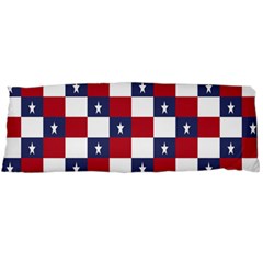 American Flag Star White Red Blue Body Pillow Case (dakimakura)