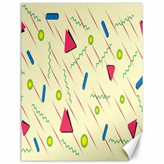 Background  With Lines Triangles Canvas 12  X 16  