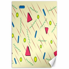 Background  With Lines Triangles Canvas 20  X 30  